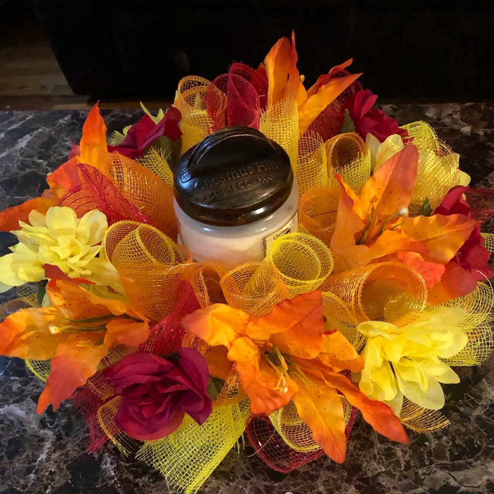 Centerpiece/ Candle holder